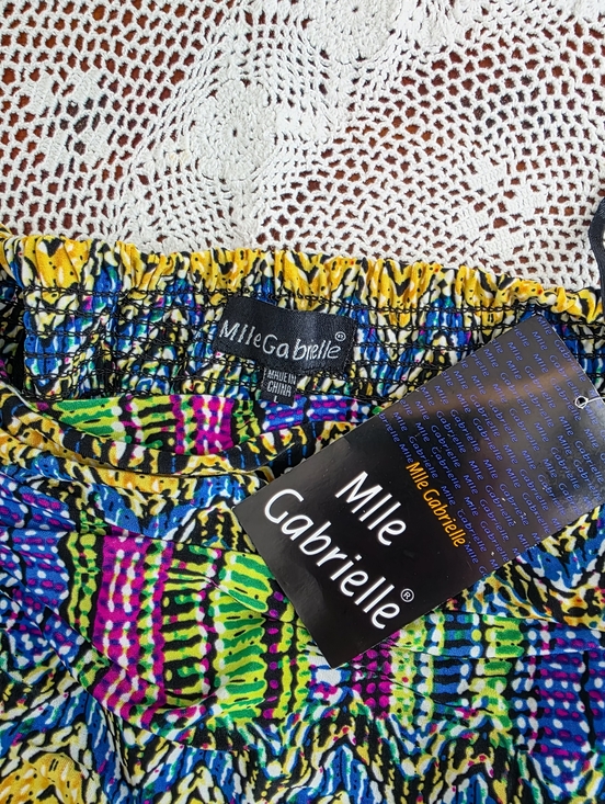 Vintage Y2K Mlle Gabrielle Strapless Maxi Boho Dress - Picture 6 of 6